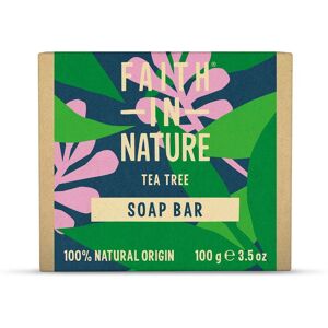 Faith in Nature Tea Tree Bar Soap 100g - Soap Faith in Nature Tea Tree Bar Soap 100g - Soap