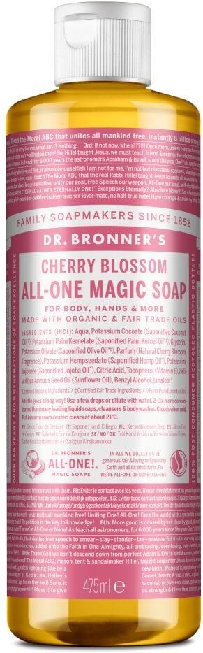 Dr Bronner's Dr Bronner's Organic Cherry Blossom All-One Magic Soap - 475ml