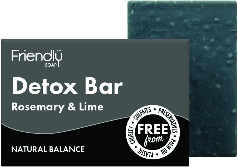 Friendly Soap Rosemary & Lime Detox Bar - 95g