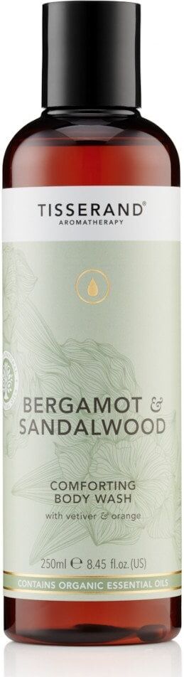 Tisserand Bergamot & Sandalwood Comforting Body Wash - 250ml