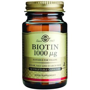 Solgar Biotin Vitamin B7 - 50 x 1000mcg Vegicaps