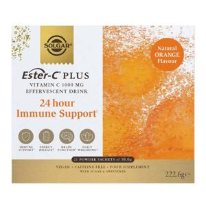 Solgar Ester-C Plus Effervescent Drink - 21 Sachets