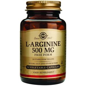 Solgar L-Arginine - Amino Acid - 50 x 500mg Vegicaps