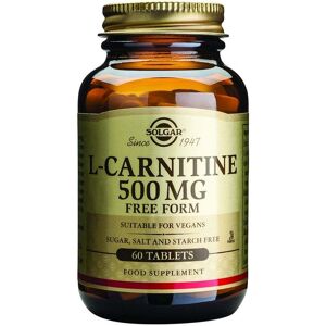 Solgar L-Carnitine - Amino Acid - 60 x 500mg Tablets