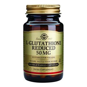 Solgar L-Glutathione (reduced) - Amino Acid - 30 x 50mg Vegicaps