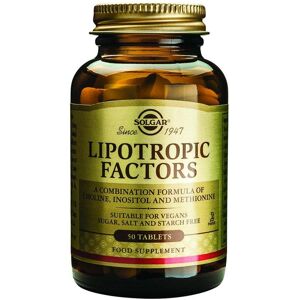 Solgar Lipotropic Factors - Choline, Inositol & Methionine - 50 Ta