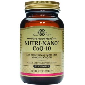 Solgar Pure Nutri Nano CoQ10 - 50 x 30mg Softgels