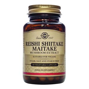 Solgar Reishi Shiitake Maitake Mushroom Extract - 50 Vegicaps