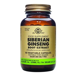 Solgar Siberian Ginseng Root Extract - 60 Vegicaps