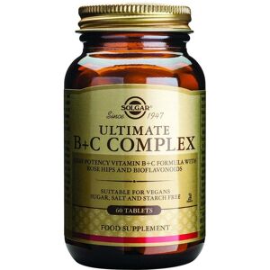 Solgar Ultimate B + C Complex - High Potency - 60 Tablets