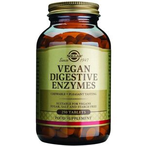 Solgar Vegan Digestive Enzymes - 250 Chewable Tablets