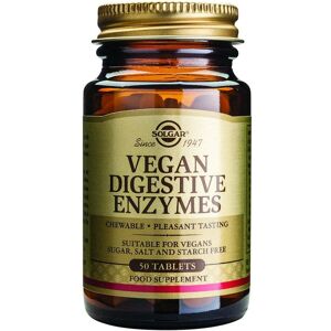 Solgar Vegan Digestive Enzymes - 50 Chewable Tablets