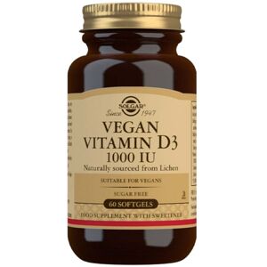 Solgar Vegan Vitamin D3 1000 IU - 60 Softgels