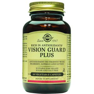 Solgar Vision Guard Plus - Bilberry Ginkgo & Lutein - 60 Vegicaps