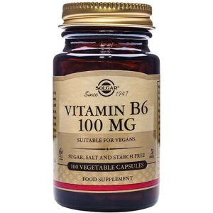 Solgar Vitamin B6 - 100 x 100mg Vegicaps