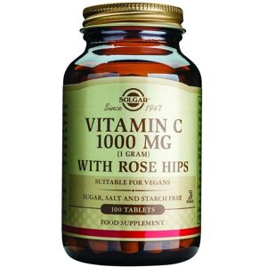 Solgar Vitamin C with Rose Hips - 100 x 1000mg Tablets