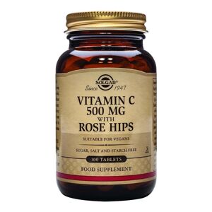 Solgar Vitamin C with Rose Hips - 100 x 500mg Tablets