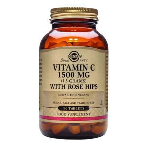 Solgar Vitamin C with Rose Hips - 90 x 1500mg Tablets