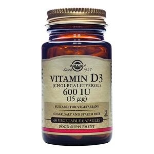 Solgar Vitamin D3 600 IU - 60 Vegicaps