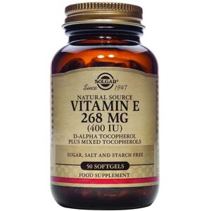 Solgar Vitamin E 268mg - Mixed Tocopherols - 50 x 400 IU Softgels