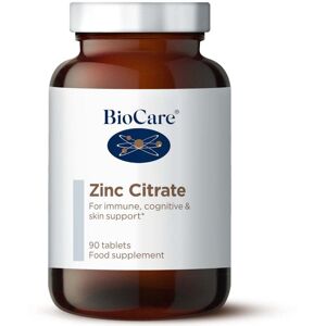 BioCare Zinc Citrate - 90 x 17.1mg Tablets BioCare Zinc Citrate - 90 x 17.1mg Tablets