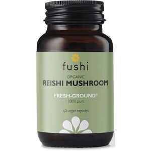 Fushi Wellbeing Organic Reishi Mushroom - Supportive Supplement - 60 Veg Caps Fushi Wellbeing Organic Reishi Mushroom - Supportive Supplement - 60 Veg Caps