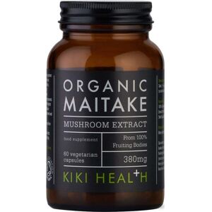 KIKI Health Organic Maitake Mushroom Extract - 60 x 380mg Vegicaps - B KIKI Health Organic Maitake Mushroom Extract - 60 x 380mg Vegicaps - B