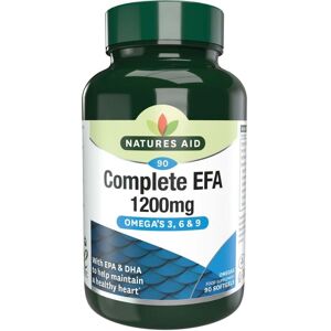Natures Aid Complete EFA - 90 x 1200mg Softgels Natures Aid Complete EFA - 90 x 1200mg Softgels