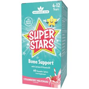 Natures Aid Super Stars Bone Support - Chewable Tablets Natures Aid Super Stars Bone Support - Chewable Tablets
