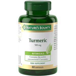 Nature's Bounty Nature's Bounty Turmeric - 60 x 500mg Capsules Nature's Bounty Nature's Bounty Turmeric - 60 x 500mg Capsules