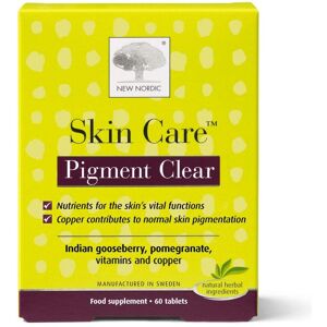 New Nordic Skin Care Pigment Clear - 60 Tablets New Nordic Skin Care Pigment Clear - 60 Tablets