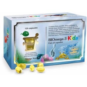 Pharma Nord BIOmega-3 Kids Fish Oil 500mg- 120 Capsules Pharma Nord BIOmega-3 Kids Fish Oil 500mg- 120 Capsules