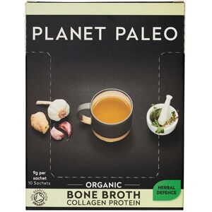Planet Paleo Organic Bone Broth Collagen Protein Herbal Defence - 10 Pack Planet Paleo Organic Bone Broth Collagen Protein Herbal Defence - 10 Pack