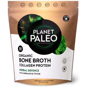 Planet Paleo Organic Herbal Defence Bone Broth Collagen Protein - 450g Planet Paleo Organic Herbal Defence Bone Broth Collagen Protein - 450g