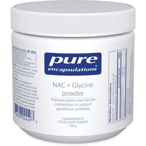 Pure Encapsulations NAC + Glycine - 159g Powder Pure Encapsulations NAC + Glycine - 159g Powder