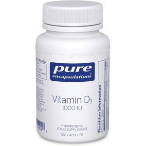 Pure Encapsulations Vitamin D3 1000 IU - 120 Capsules Pure Encapsulations Vitamin D3 1000 IU - 120 Capsules
