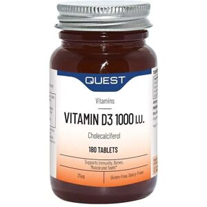 Garmin Quest Vitamin D3 1000 IU Cholecalciferol - 180 Tablets Garmin Quest Vitamin D3 1000 IU Cholecalciferol - 180 Tablets