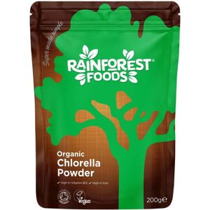 Rainforest Foods Organic Chlorella - 200g Powder Rainforest Foods Organic Chlorella - 200g Powder