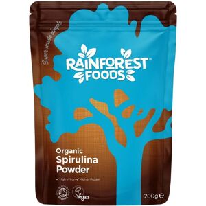 Rainforest Foods Organic Spirulina - 200g Powder - Supplement Rainforest Foods Organic Spirulina - 200g Powder - Supplement