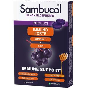 Sambucol Black Elderberry Immuno Forte Pastilles - 20 Pastilles Sambucol Black Elderberry Immuno Forte Pastilles - 20 Pastilles
