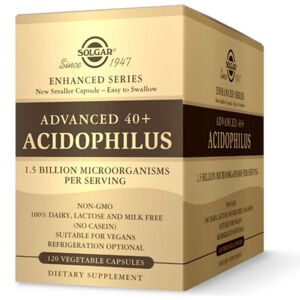 Solgar Advanced 40+ Acidophilus - 120 Vegicaps Solgar Advanced 40+ Acidophilus - 120 Vegicaps