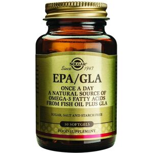 Solgar EPA/GLA Softgels - Omega 3 Fatty Acids from Fish Oil - 30 Softgels - Dietary Supplement Solgar EPA/GLA Softgels - Omega 3 Fatty Acids from Fish Oil - 30 Softgels - Dietary Supplement