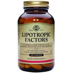Solgar Lipotropic Factors tablets (100 pcs.) Solgar Lipotropic Factors tablets (100 pcs.)