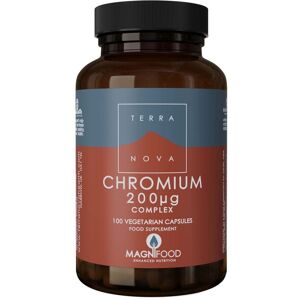 TERRANOVA Chromium 200mcg Complex - 100 Vegicaps TERRANOVA Chromium 200mcg Complex - 100 Vegicaps