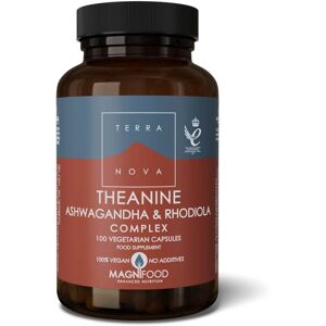 TERRANOVA Theanine, Ashwagandha & Rhodiola Complex - 100 Capsules TERRANOVA Theanine, Ashwagandha & Rhodiola Complex - 100 Capsules