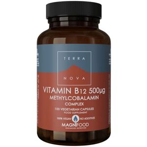 Terra Nova Vitamin B12 500ug Methylcobalamin Complex - Veggie Caps Terra Nova Vitamin B12 500ug Methylcobalamin Complex - Veggie Caps