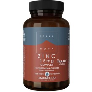 Terranova Zinc 15mg Complex - 100 Vegicaps - Supplements Terranova Zinc 15mg Complex - 100 Vegicaps - Supplements