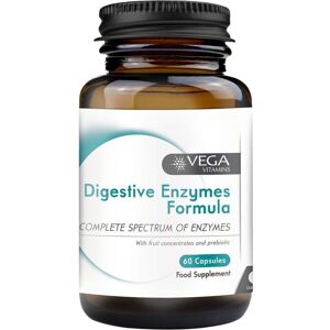 Vega+ Vitamins Digestive Enzymes Formula - 60 Capsules Vega+ Vitamins Digestive Enzymes Formula - 60 Capsules