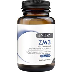 Vega+ Vitamins ZM3 Multivitamins & Minerals Formula - 60 Capsules Vega+ Vitamins ZM3 Multivitamins & Minerals Formula - 60 Capsules