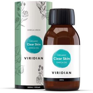 Viridian 100% Organic Clear Skin Omega Oil - 200ml Viridian 100% Organic Clear Skin Omega Oil - 200ml